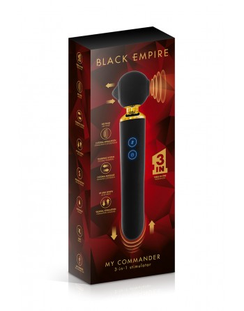 Triple stimulateur My Commander - Black Empire