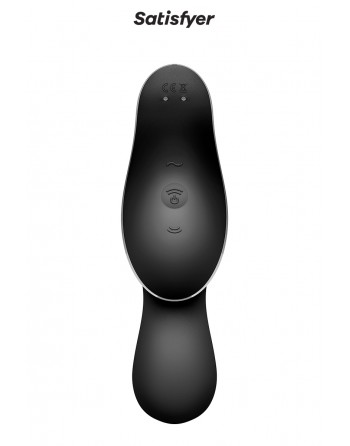 Vibro à air pulsé Curvy Trinity 2 noir - Satisfyer