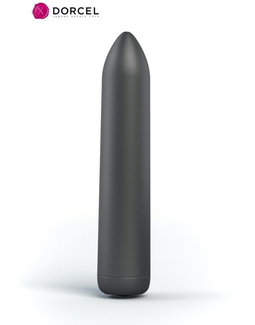 Mini stimulateur clitoridien Rocket Bullet - Noir - Dorcel