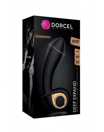 Vibromasseur gonflable Deep Expand - Dorcel