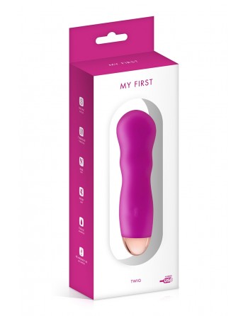 Vibromasseur rechargeable Twig rose - My First