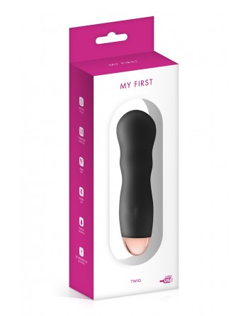 Vibromasseur rechargeable Twig noir - My First