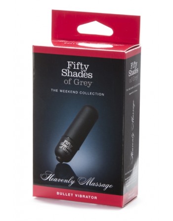 Mini Vibromasseur Heavenly massage - Noir - Fifty Shades of Grey