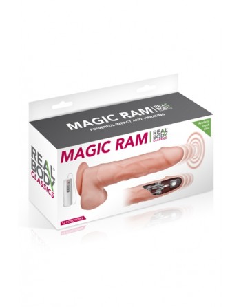 Vibromasseur Va-et-Vient Magic Ram - Real Body