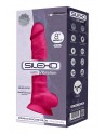 Vibromasseur double densité rose 20 cm - SilexD