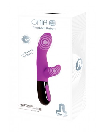 Vibromasseur Rabbit Gaia 2.0 - Adrien lastic®