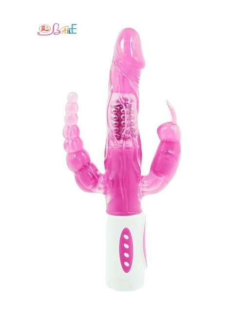 Vibromasseur Rabbit Triple Fonction - Pretty Bunny