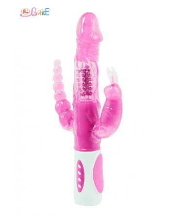 Vibromasseur Rabbit Triple Fonction - Pretty Bunny