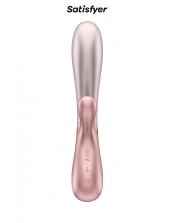 Rabbit chauffant Hot Lover rose - Satisfyer