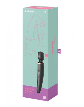 Wand-er Women noir - Satisfyer