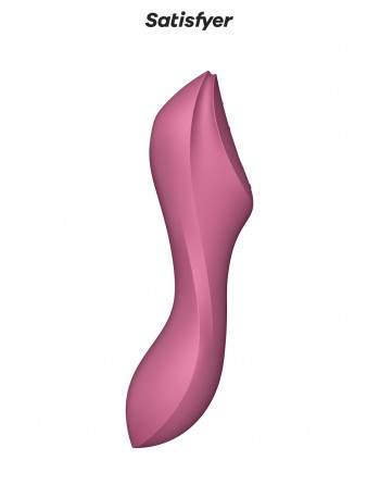 Stimulateur Curvy Trinity 3 rouge - Satisfyer