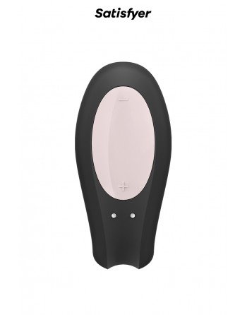 Stimulateur Double Joy noir - Satisfyer