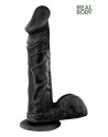 Gode réaliste 23 cm - Real Bruce Noir