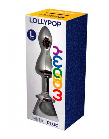 Plug Anal Métal Bijou - Lollypop L