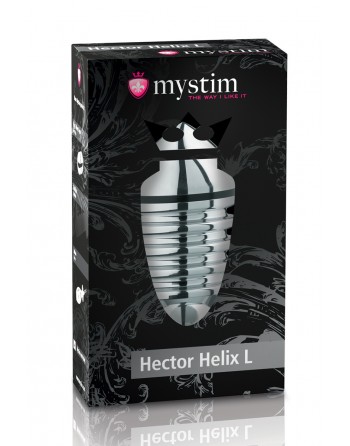 Plug électrostimulation L Hector Helix - Mystim
