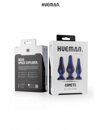 Ensemble 3 Plugs Anaux Comets - Hueman.