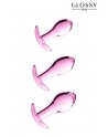 Coffret Plugs Anaux en Verre - Glossy Pink N°17