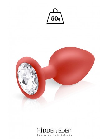 Plug Anal Bijou - Rouge - Hidden Eden M