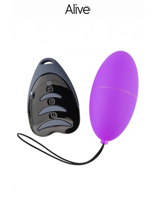 Œuf Vibrant Télécommandé - Violet - Magic Egg 3.0