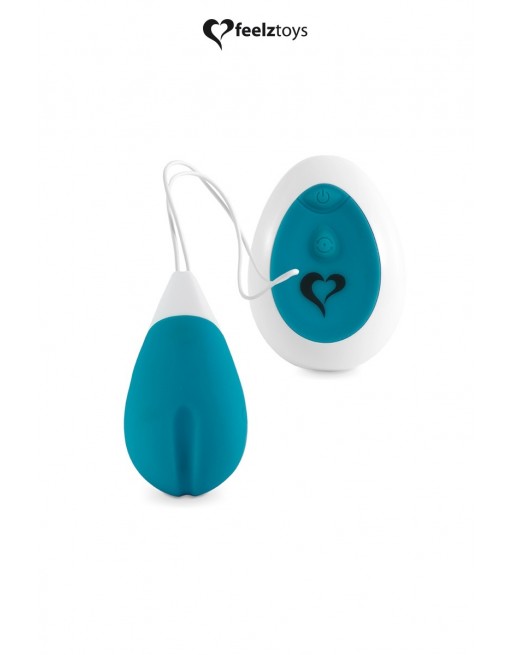 Oeuf vibrant Anna turquoise - Feelztoys