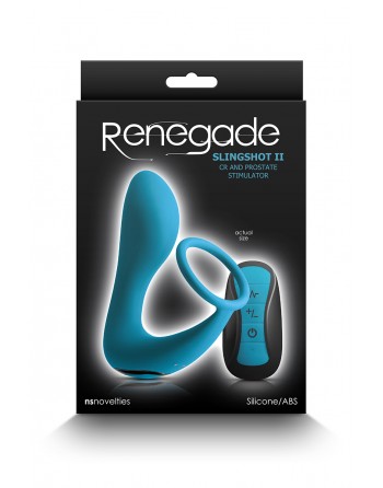 Stimulateur Anal Vibrant Avec Cockring - Renegade Slingshot II