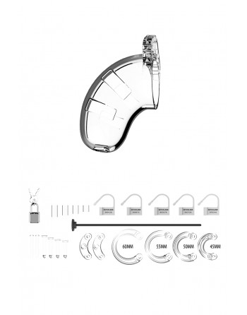 Cage de Chasteté Avec Sonde Urétrale - ManCage N°15