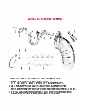 Cage de Chasteté 11,5 cm - ManCage N°03
