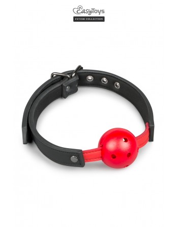 Bâillon à boule - Ball Gag -Rouge - EasyToys