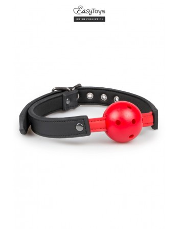 Bâillon à boule - Ball Gag -Rouge - EasyToys