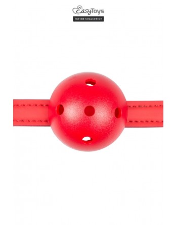 Bâillon à boule - Ball Gag -Rouge - EasyToys