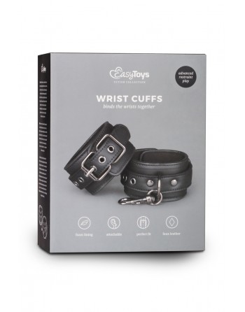 Menottes de Poignets - Wrist Cuffs - Easytoys Fetish Collection