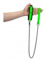 Collier Réglable et Laisse phosphorescentes - Glow In The Dark - Ouch !