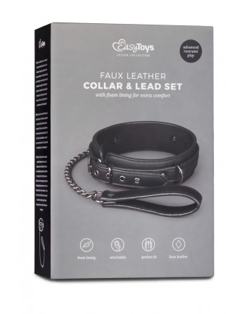 Collier & Laisse - Easytoys Fetish Collection