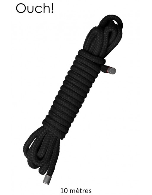 Corde Japanese Rope 10M - Noir - Ouch!