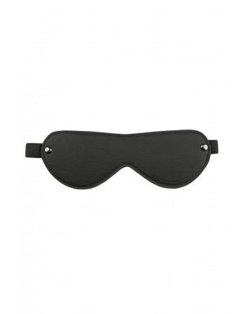 Bandeau en Similicuir - Black Blindfold