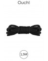Corde Japanese Mini Rope 1,5M - Noir - Ouch!
