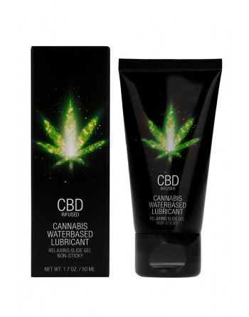 Lubrifiant Eau Cannabis 50 ml - CBD