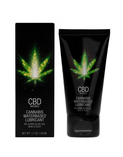 Lubrifiant Eau Cannabis 50 ml - CBD