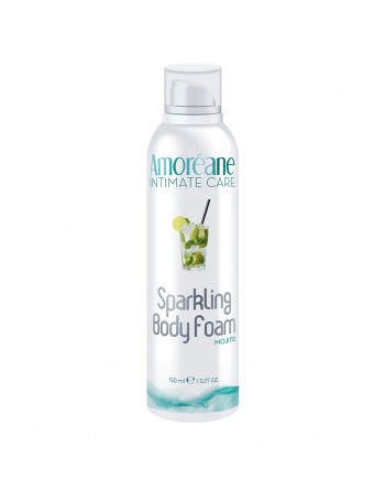 Mousse Massage Crépitante Mojito Menthe 150 ml - Amoréane