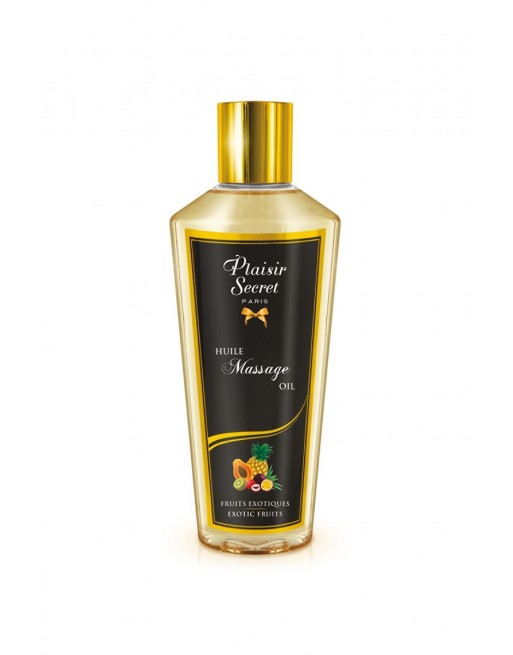 Huile Sèche de Massage Fruits Exotiques - 250 ml - Plaisir Secret