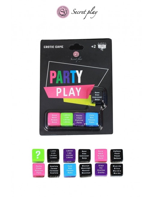 Jeu de 5 Dés Multilingue - Party Play