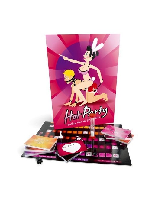 Jeu de Plateau Pour Couple - Hot Party - Wolnash Jeu de Plateau Pour Couple - Hot Party - Wolnash