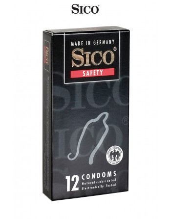 Boîte de 12 Préservatifs Sico SAFETY®