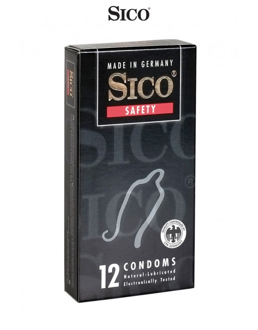 Boîte de 12 Préservatifs Sico SAFETY®
