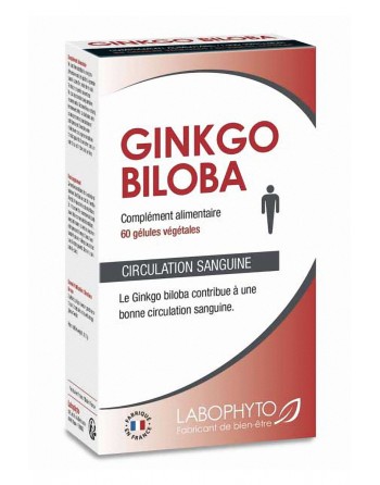 Ginkgo Biloba Circulation Sanguine 60 Gélules