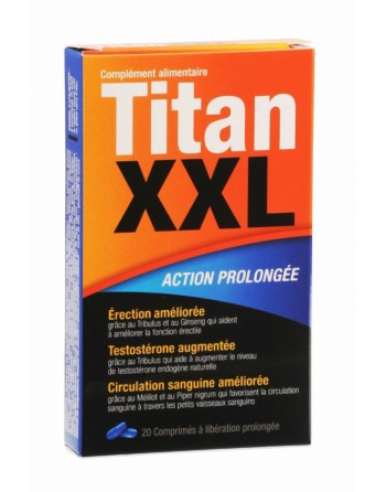 Stimulant Sexuel - Titan XXL 20 Comprimés