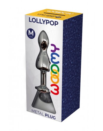 Plug Anal Métal Bijou - Lollypop M