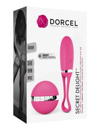 Œuf Vibrant Télécommandé Secret Delight® - Dorcel