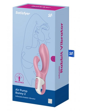 Vibromasseur Gonflable - Air Pump Bunny 2