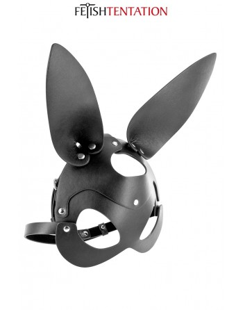 Masque Similicuir Ajustable - Bunny